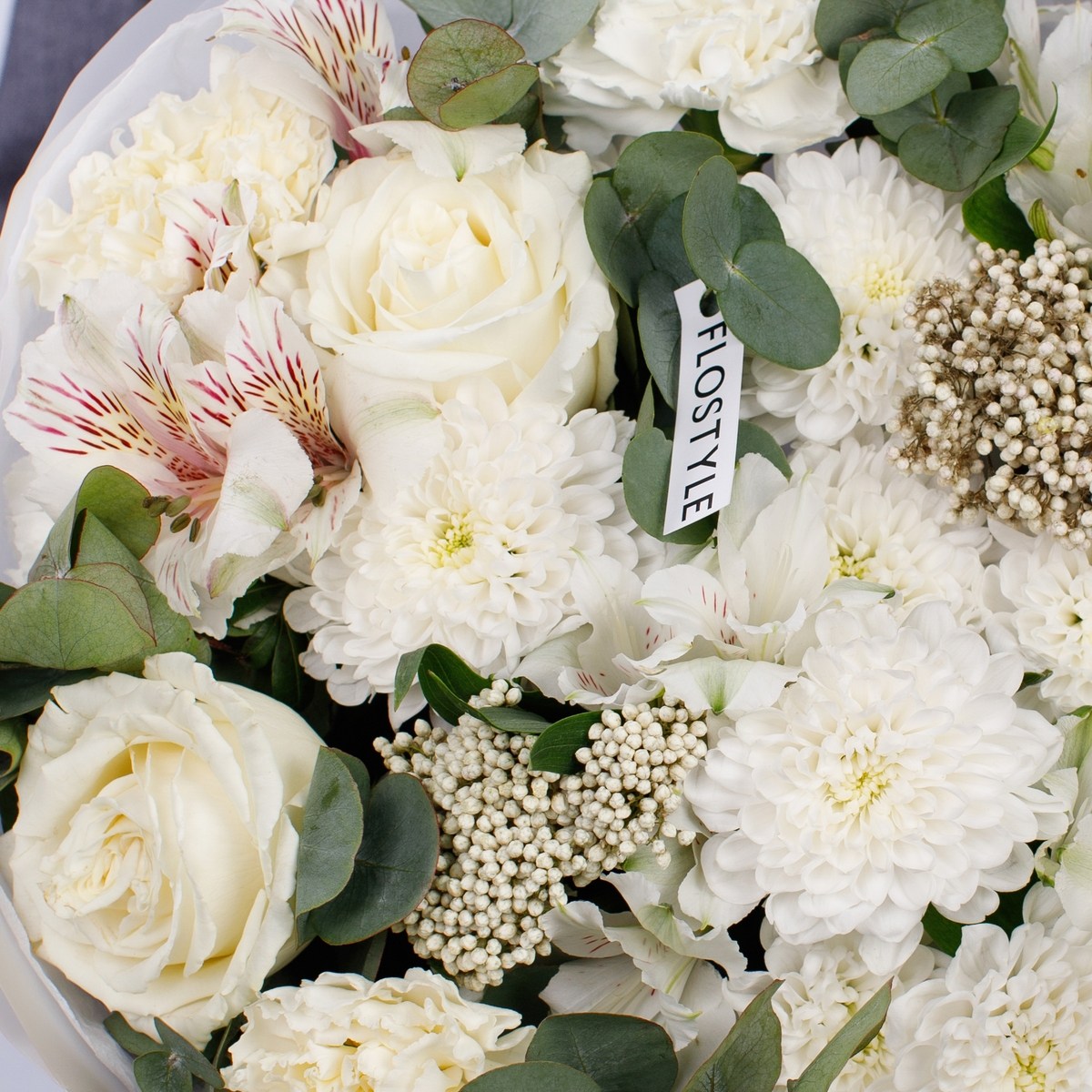 buket s kustovoj hrizantemoj 7